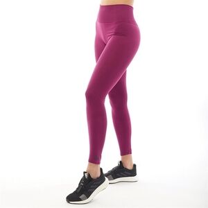 Adidas Women's Pink High-Waisted Leggings